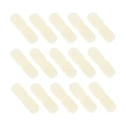 Produktbild: OSALADI 100st Möbelverbinder Nylon-dübelstift Dübel Nudelholz Holzpflöcke Möbeldübel Möbelklammern Aus Nylon Schrankdübel Aus Nylon Regalstift Aus Nylon Doppelte Zähne Holznagel Weiß