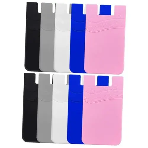 Produktbild: OSALADI 2sets Handy Taschen Klebstoff Telefon Zurück Patches für Karten Geld 5 Stücke * 2
