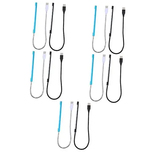 Produktbild: OSALADI 10 Stk Notebook-usb-lampe Licht Zum Lesen Im Bett Computerbeleuchtung Für Laptop Usb-touch-lampe Usb-lampe Für Laptop Usb-computerlicht Abs Dimmbar Berührungsempfindliche Lampe