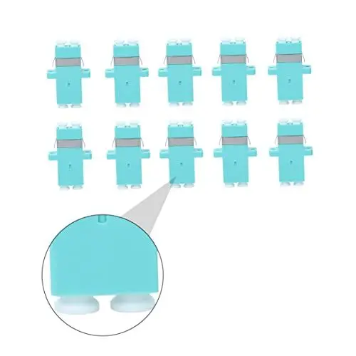Produktbild: OSALADI 10st Glasfaseradapter Lwl-koppler Patchkabel-koppler Lc Zu Lc Koppler Lwl-patchkabel Netzwerk-Internet- Koppler Für Glasfaserkabel Faseranschluss Connectix Plastik