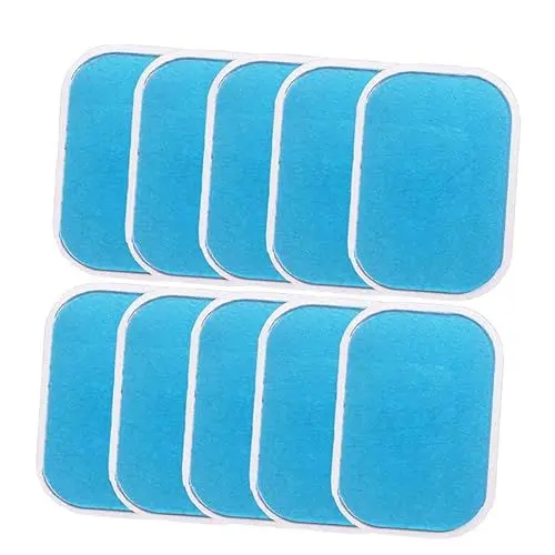 Produktbild: OSALADI 12st Hydrogel Beruhigende Gelkissen Bauchmuskelstimulator Bauchstraffungssystem Stimulator Zubehör Ersatzgelfolie Stimulator Gel Pads Hydrogele Fitness Patch