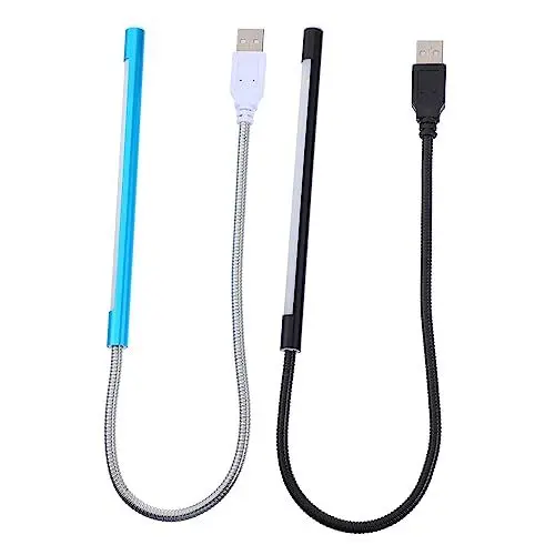 Produktbild: OSALADI 14 Stk portable light dimmbare lampe schreibtischlicht USB-Leselampe USB-Touch-Lampe USB-LED-Tastaturbeleuchtung USB-Leselicht Notizbuch Computerbeleuchtung Schwanenhalslicht Abs