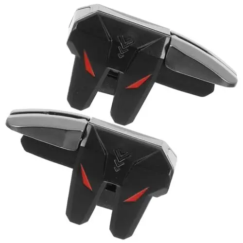 Produktbild: OSALADI 1 Paar Spielunterstützungstaste Spielgriffe Gaming-Griff Gamecontroller für 6 Finger Spielzubehör Telefongriff Tablet-Zubehör Spielversorgung Tablette Knopf Handy Abzug Regler Abs