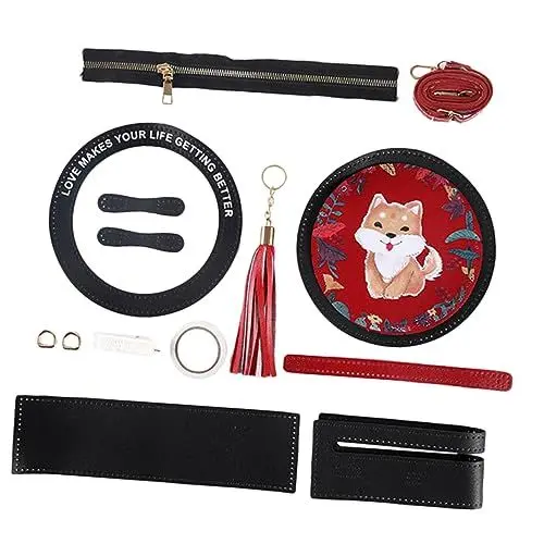 Produktbild: OSALADI 1 Satz Diy PU Taschenherstellungsset Handarbeitskit für Schultertaschen Hochwertiger Materialien und Werkzeuge für Anfänger und Profis
