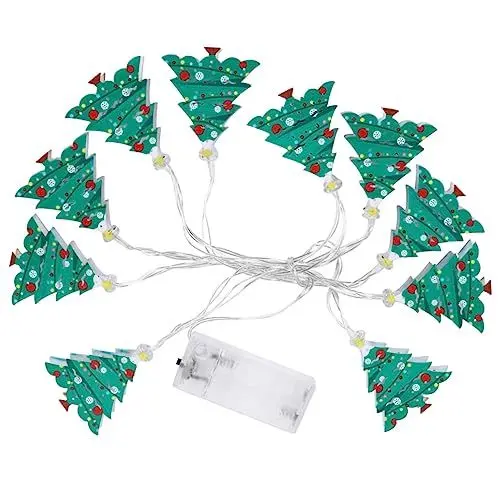 Produktbild: OSALADI 25ft Weihnachten String Gefälschte Licht Outdoor Hof String Lichter Girlande Lichter für