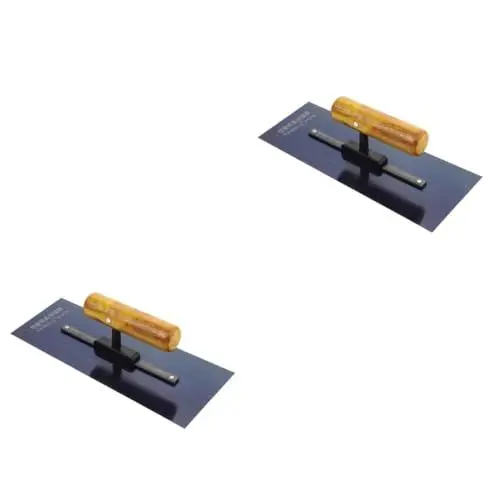Produktbild: OSALADI 2St Kelle großes Gipswerkzeug handbemalter Gips Innenraum Bauwerkzeug Die Gipsmesse Bauwerkzeugsatz Putzwerkzeug spachtel Gipswerkzeuge Kunst Gips Werkzeug Schleifen hölzern Black