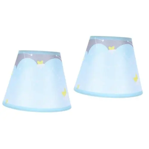 Produktbild: OSALADI 2St Lampenschirm tischlampe schlafzimmerlampe Beleuchtungsaccessoire wohnzimmerbeleuchtung Studiolampe Lampenzubehör Lampenabdeckungen Lichtschatten Zubehör für Tischleuchten Eisen