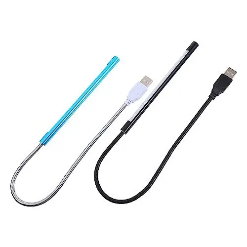 Produktbild: OSALADI 2er-pack -touch-dimmbare Leselampe Für Laptop Computer Camping Studium Einfach Zu Bedienen