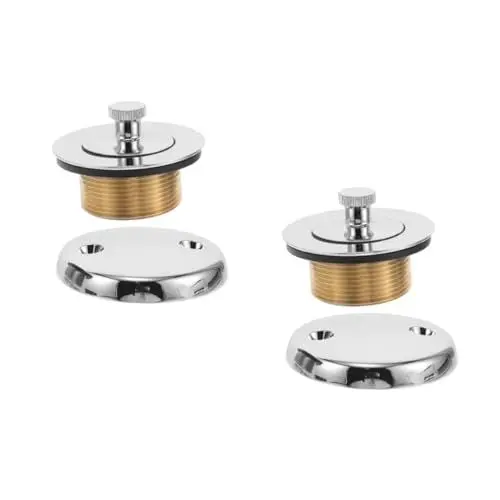 Produktbild: OSALADI 2 Sets Badewannenabfluss Draino Abflussstopfen Badewannen Sanitär Badewannenstopfen Für Badewanne Badewanne Pop Up Ablauf Badewannen Ablaufgewinde Wannen Wasserstopfen