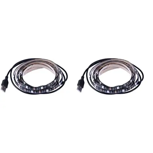 Produktbild: OSALADI 2 Stücke 5050 Kabel Enthalten Streifen Licht 1 5 M Rgb Seil Lichter Für Dekorationen