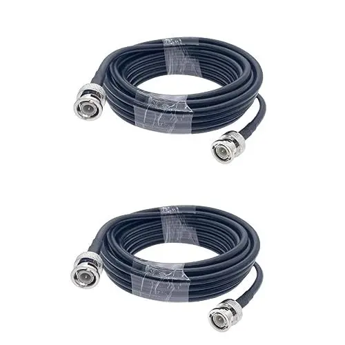 Produktbild: OSALADI 2 Stück Grade-to-kabel 1 M Rg58-koaxialkabel Geringer Verlust Einfach Zu Installieren Und Zu Verwenden