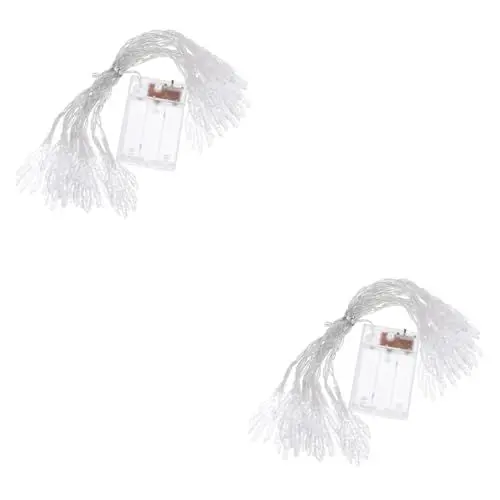 Produktbild: OSALADI 2 Stück Halloween-lichterkette Mit -hand 3 M 20 Leds Dekorative Lichter Für Halloween-partys Und Heimdekoration