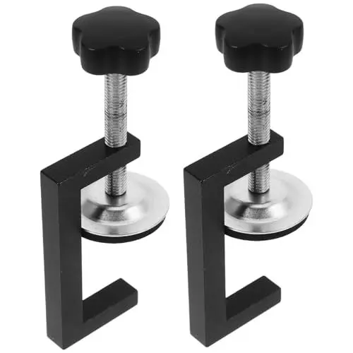Produktbild: OSALADI 2st Clip Befestigungselemente Für Schnittsofas Befestigungen Für Korbsessel Befestigung Für Outdoor-stuhl Befestigungselemente Für Möbelmodule Stuhlklemmen Aluminiumlegierung Black
