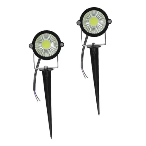 Produktbild: OSALADI 2st Rasenlampe Weg Licht Gartenlicht Landschaft Led-licht Gartenleuchten Im Freien Pfahlleuchten Für Den Außenbereich Led-außenstrahler Gartenbeleuchtung Außen Elektrisch Abs