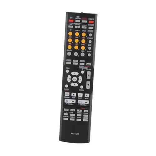 Produktbild: OSALADI 2st Tv Fernbedienung Av-Receiver Kabellose Fernbedienung Drahtlose Fernbedienung Infrarot-Fernbedienung Fernbedienung Zu Hause Abs Black