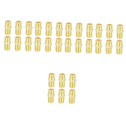Produktbild: OSALADI 5sets Koaxialkabel Anschlüsse Koaxialkabel Adapter Tv Kabel Einfach Zu Installieren 6 Stücke * 5