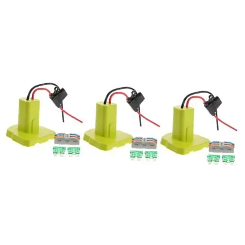 Produktbild: OSALADI 3-teiliger Für Rc-Spielzeug-batterieadapter Kunststoff-netzadapter Für Projekte