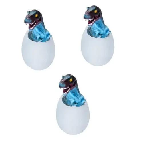 Produktbild: OSALADI 3St Dinosaurier leichtes Spielzeug Kinderzimmer Nachtlampe Nachttisch-Touch-Lampe schlafzimmerlampe schlafzimmer lampen Nachttischlampe für Kinder Tiere Nachtlicht USB Sensorlicht