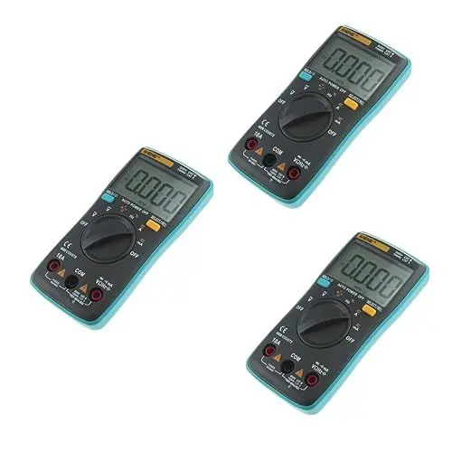 Produktbild: OSALADI 3St digitales Testtool Multimeter manuelle Bereichswahl Spannungsprüfer Messgerät misst Spannungsprüfer Voltmeter Handbuch elektronisches Messgerät Meter Ausrüstung Multitester