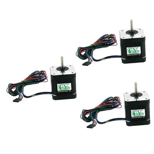 Produktbild: OSALADI 3 Stk DC-Motor-Kit TRS-Kabel Bipolarer Bausatz Schrumpfschlauch Pitch- Motor führt bühnenlicht bühnenbeleuchtung Schrittmotor 3D Drucker das Zubehör Suite Gleichstrom