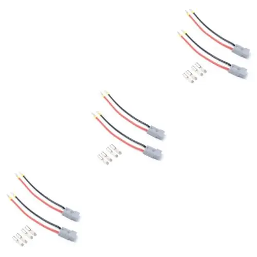 Produktbild: OSALADI 3-teiliges Paar Solarpanel-batterie-schnellverbinder-stil Für Anhängerbatterien Zum Verbinden Und Trennen 50 A 600 V Schnelltrennverbinder Graues Kabel Für -kühlschrank