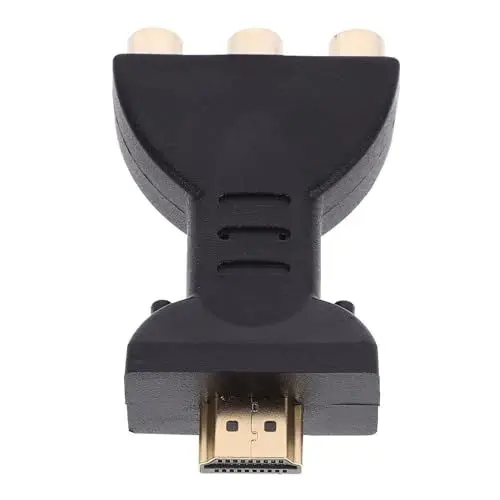 Produktbild: OSALADI Konverter 3 Eingänge Für Av-geräteadapter Für 720p 1080ip-signale Zufällige Farbe