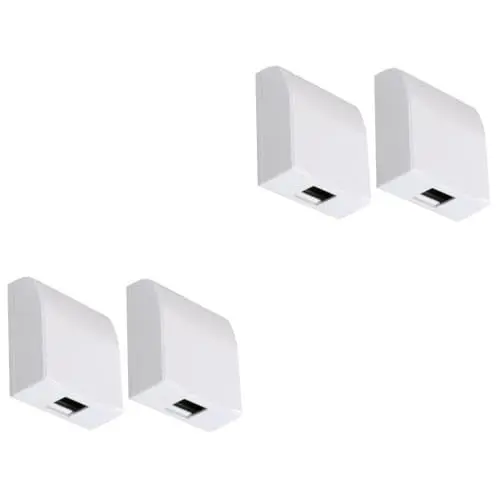 Produktbild: OSALADI 4 Stück 86 Wandplatte Steckdose Horizontale Auslassabdeckung Leichte Abdeckung Vertikale Auslassabdeckung Abdeckung Für Außenstecker Lichtschalterabdeckungen Weiß