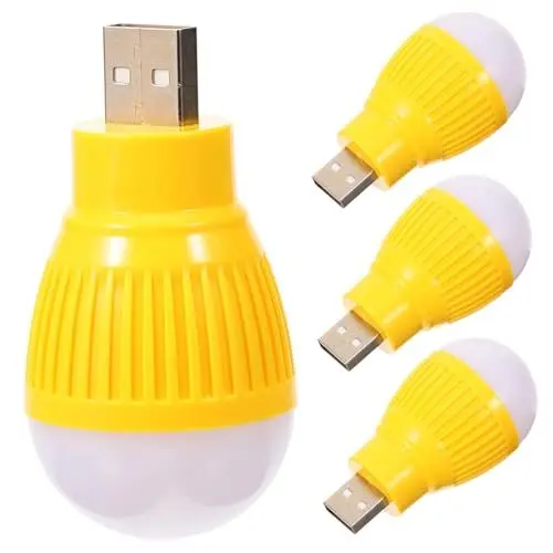 Produktbild: OSALADI -mini-leuchten Usb-betriebene Notfalllampen Warmweiß Tragbar Für Zuhause Camping Notfallvorsorge