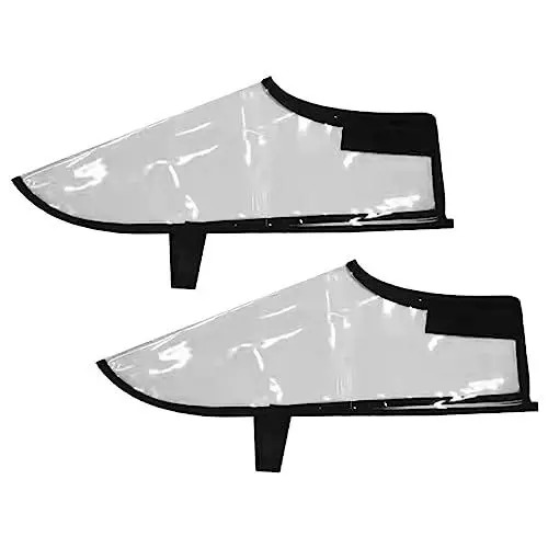 Produktbild: OSALADI 5 Paare Bruchsichere Haarschuhüberzüge Schuhüberzug Überzieher Für Outdoor-stiefel Schuhmanschette Aus Nylon Professioneller Regenschuhschutz Segeltuch Verdicken Überschuhe