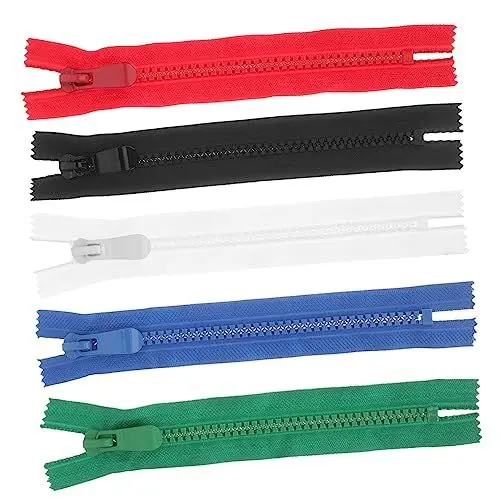 Produktbild: OSALADI 5 Stück Teiliges Bunter Nähreißverschlüsse Selbstschließend Strapazierfähige Materialien für Bekleidungsprojekte Diy und Kreative Bastelarbeiten für Taschen und Kleidung