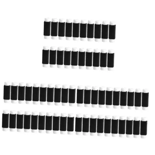 Produktbild: OSALADI 3 Sätze USB-kabelschutz Quaderform Schutzhülle Kopfhörerhülle Heller Kabelschutz Schwarz Verlängern 20 Stück * 3
