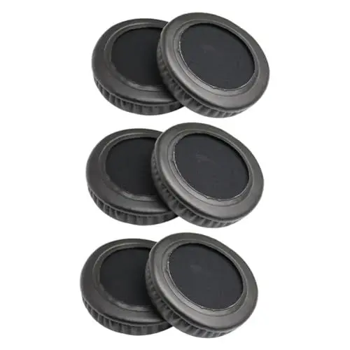 Produktbild: OSALADI 6 STK Ersatz-Headset-Ohrpolster Senhiser-Kopfhörer Kopfhörer-Ohrabdeckungen earpads ohrensessel bezug Ohrenschützer Ohrstulpe Ersatz-Kopfhörerpolster Ersatz-Headset-Kissen