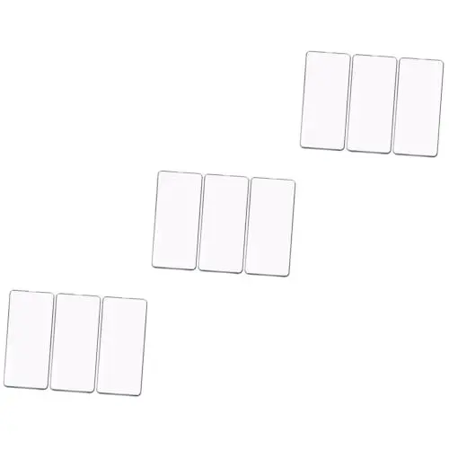 Produktbild: OSALADI 9 Stk Handy-Displayschutz Displayschutz für s10 plus transparenter Displayschutz Bildschirmschutzfolie Pet Displayschutzfolie für S10 Plus stoßfest Schutzfilm Weicher Film 3d