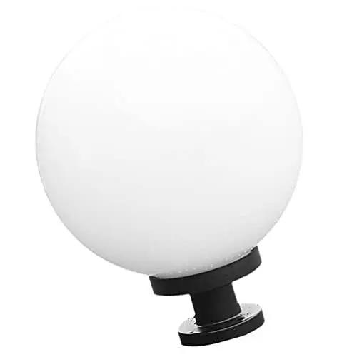Produktbild: OSALADI Acryl Hof Dekoration Licht 20cm Lampenschirm Basis Outdoor Post Licht für Widerstand Einfach Installieren