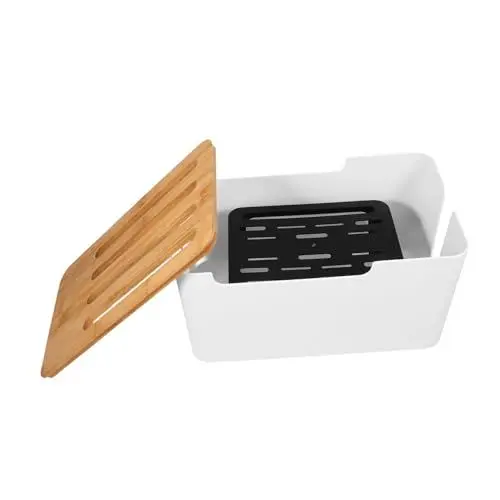Produktbild: OSALADI Kabel-Organizer-Box-Abdeckung Pp-Material Wärmeableitung Schreibtisch-kabelhalter für Büro Zu Hause