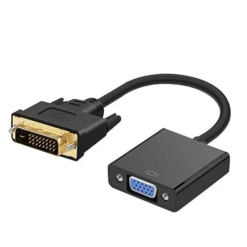 Produktbild: OSALADI Adapter: Dvi- Auf Buchse Videokonverter Dvi-adapterkabel Hohe Bildqualität Einfach Zu Bedienen
