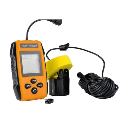 Produktbild: OSALADI Elektronischer Fischdetektor Zum Nachtangeln Fischfinder Abnehmbarer Schwimmer