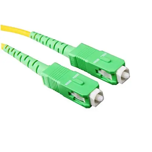 Produktbild: OSALADI Glasfaser-patchkabel/apc auf/apc in Telekommunikationsqualität 10 M G652d Pvc-beschichtung