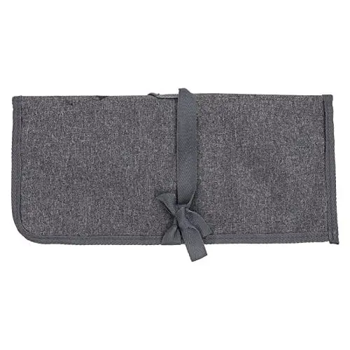 Produktbild: OSALADI Häkel Organizer Tasche Für Stricknadeln Grau Mit Großem Fassungsvermögen Nadel Organizer Für Häkel Und Strickwerkzeuge Für Häkelliebhaber Reise Zuhause