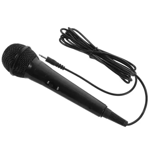 Produktbild: OSALADI Kabelgebundenes Mikrofon für Live Video Mikrofon für Computer Heimunterhaltung für Bühnenaufführungen Mixer Heimkinoanlagen