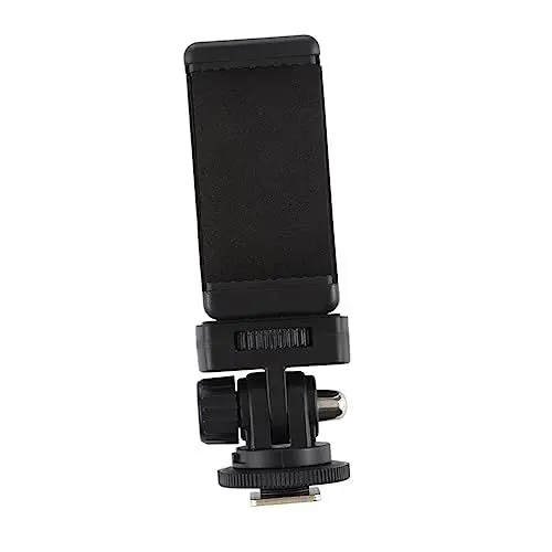 Produktbild: OSALADI Kalter Schuhkopf Blitzschuhhalterung Smartphone-kit Zum Filmemachen Smartphone-Video-kit Telefon-vlogging-kit Kamera-Gimbal-stabilisator Metallhalter Flash-Schuhe Abs Universal-