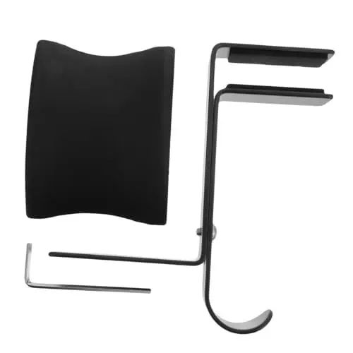 Produktbild: OSALADI Kopfhörerhalter Unter Dem Tisch Haken Kopfhöreraufhänger Kopfhörerclip Schreibtischklemme Für Headset-Halterung