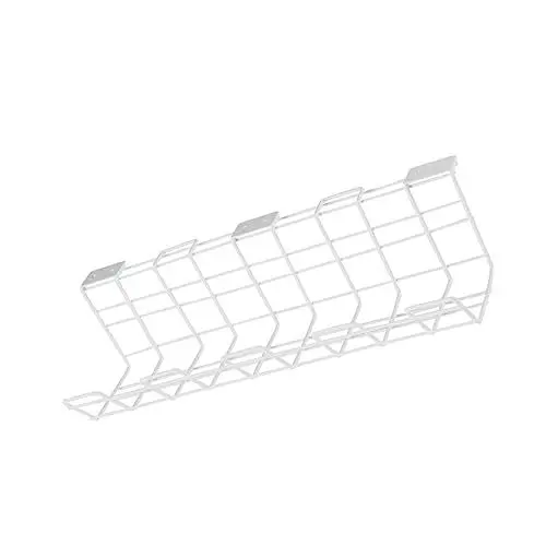 Produktbild: OSALADI under Desk Kabelmanagement Rack Robuster Steckdosen Organizer Für Müheloses Kabelverstecken Unter Dem Schreibtisch Platzsparend Und Langlebig Für Zuhause Und Büro