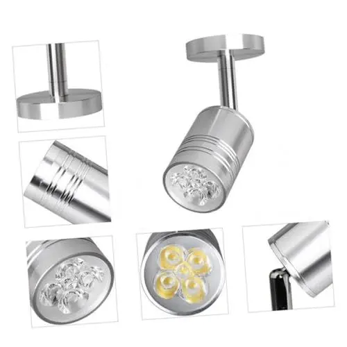 Produktbild: OSALADI Led Vitrinenbeleuchtung Kreative Vitrinenlampe 360-grad-rotationslampe Deckenlampe Led LED-Schaufensterlampe