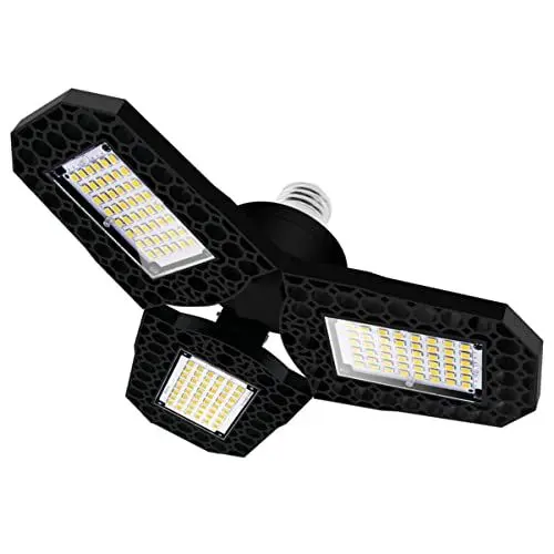 Produktbild: OSALADI Led-scheinwerfer Led-arbeitsscheinwerfer Sicherheitsleuchten Für Den Außenbereich Sicherheitslampen Garagenlampen Hohe Buchtlichter Verformbare Led-garage Deckenlampe Außer Form