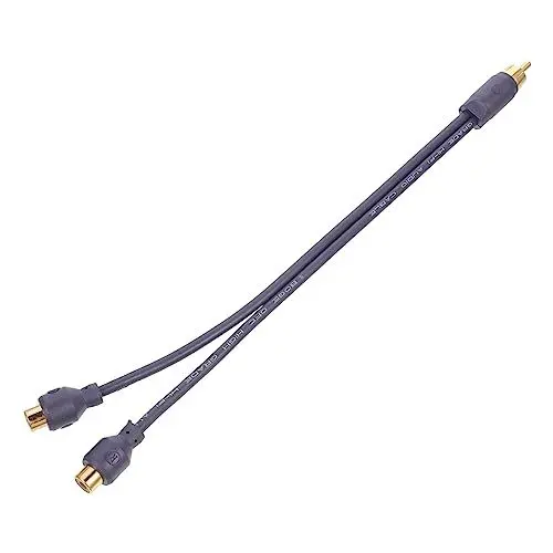 Produktbild: OSALADI Auto-audiokabel Y-adapter Splitter Auf Doppelbuchse Für Soundsystem Einfache Installation