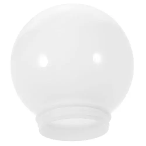 Produktbild: OSALADI Milchglas-Kugel-Lampenschirm Ersatz 10 Cm Weiße Acryl-Lampenpfosten- -Abdeckung Opaler Kugelschirm Für Pendelleuchte Wandleuchte Kronleuchter