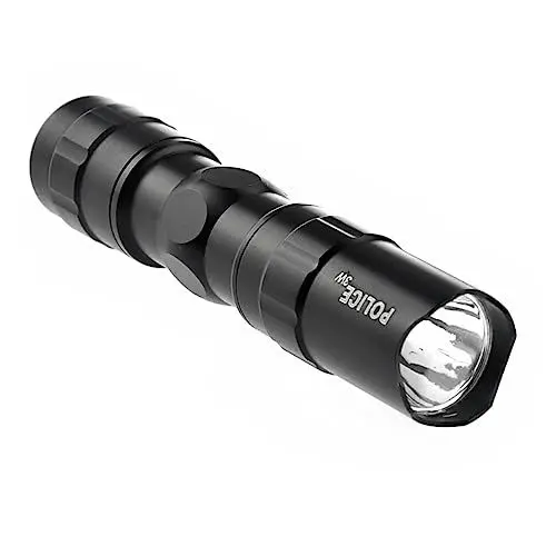 Produktbild: OSALADI Aluminiumlegierung 3 W -taschenlampe 300 Lm Mini-größe Für Camping Wandern Jagen Einzelne Aa-batteriebetrieb Kompaktes Design Schlüsselanhänger