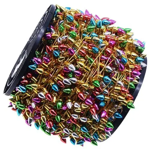 Produktbild: OSALADI Miniatur-Lichterkette Weihnachts-Lichterkette Weihnachtsbaum-Dekoration Mini-Dekor Miniatur-Weihnachtsbeleuchtung Weihnachtsbaum-Lichter Dekorative Außendekoration