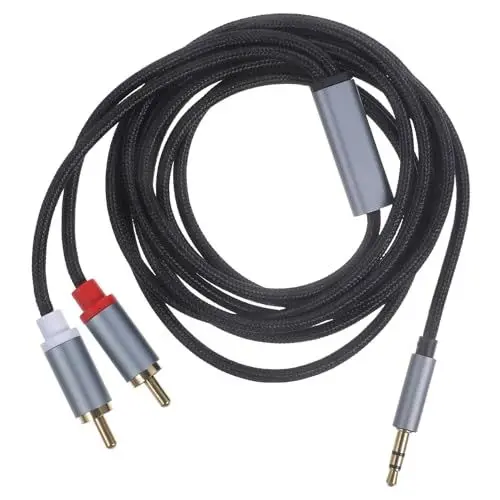 Produktbild: OSALADI Praktisches Kabel 2 M 2 M Kabel Videokabel Videokabel Audiokabel